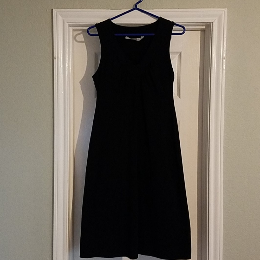 Athleta S Tall black dress
